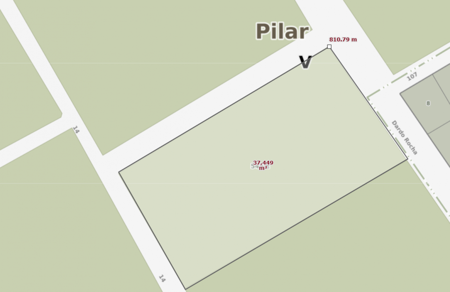 Venta Lote Con Galpon Pilar sobre Ruta 25