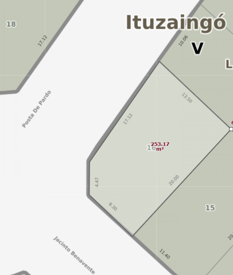 Venta Lote Ituzaingo Norte