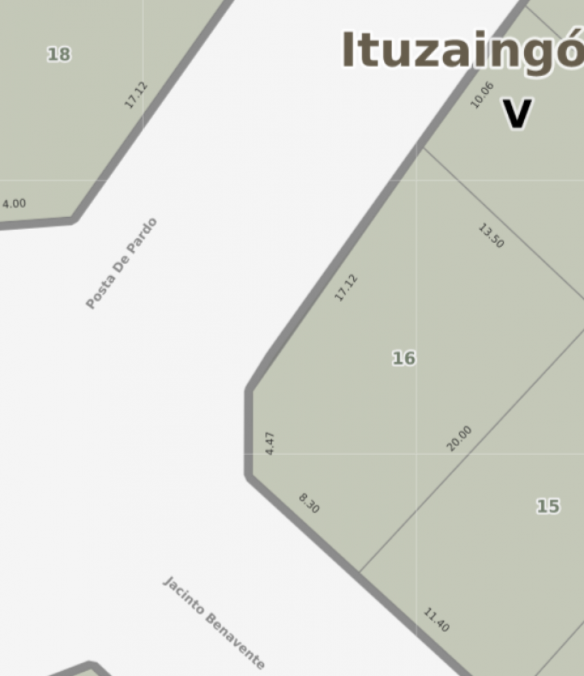 Venta Lote Ituzaingo Norte