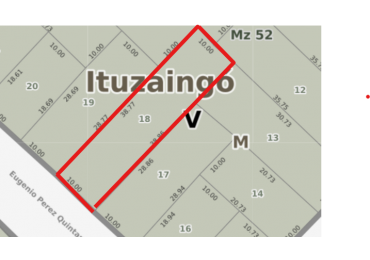 Venta casa americana en lote de 388m2 Ituzaingo zona industrial