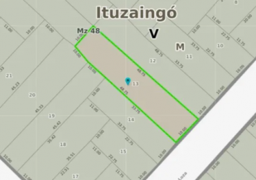 Venta Terreno zona industrial Ituzaingo