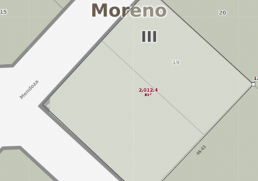 Venta Lote 2000m2 Paso del Rey a 100 mts de acceso oeste